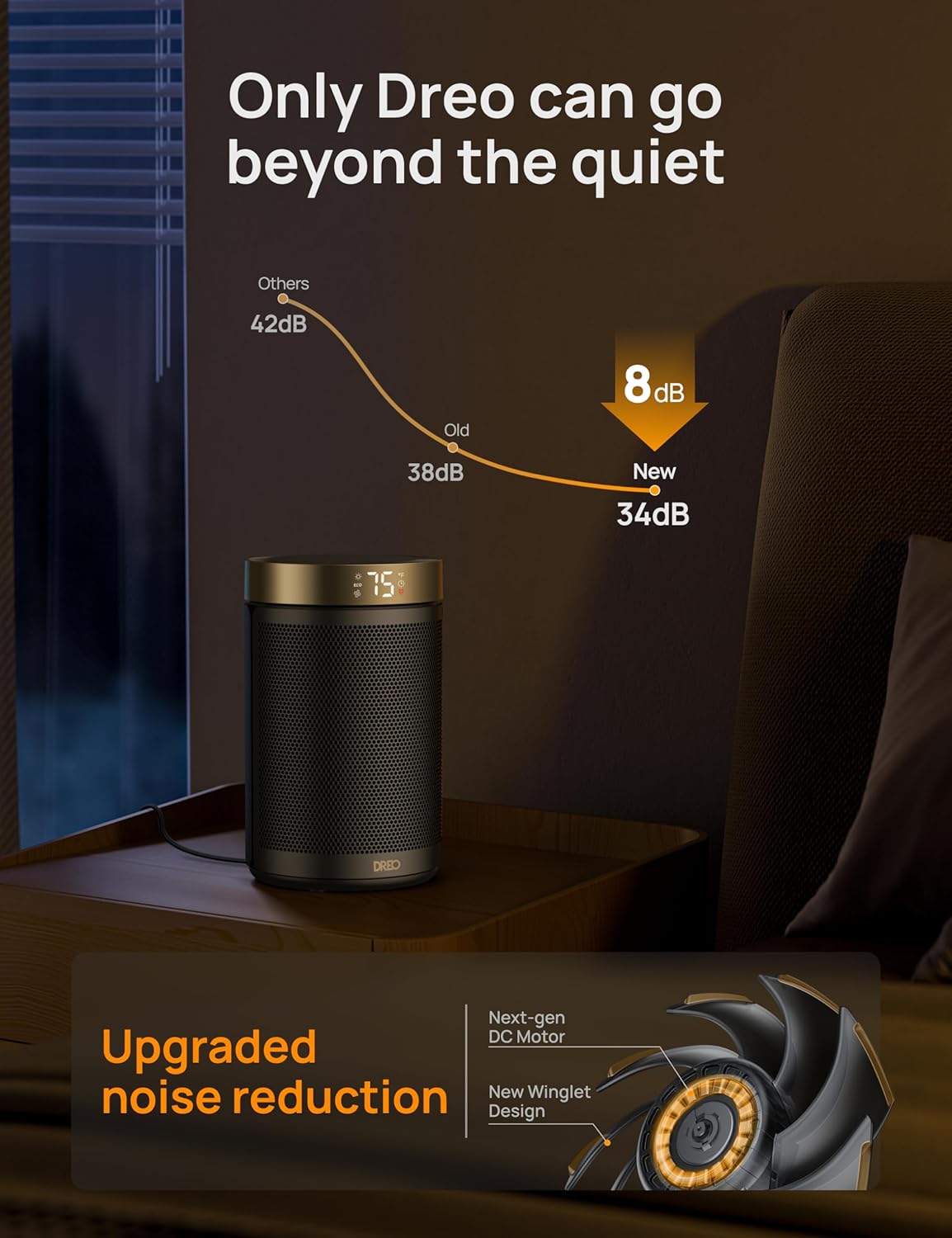 Dreo Komfortvärmare™